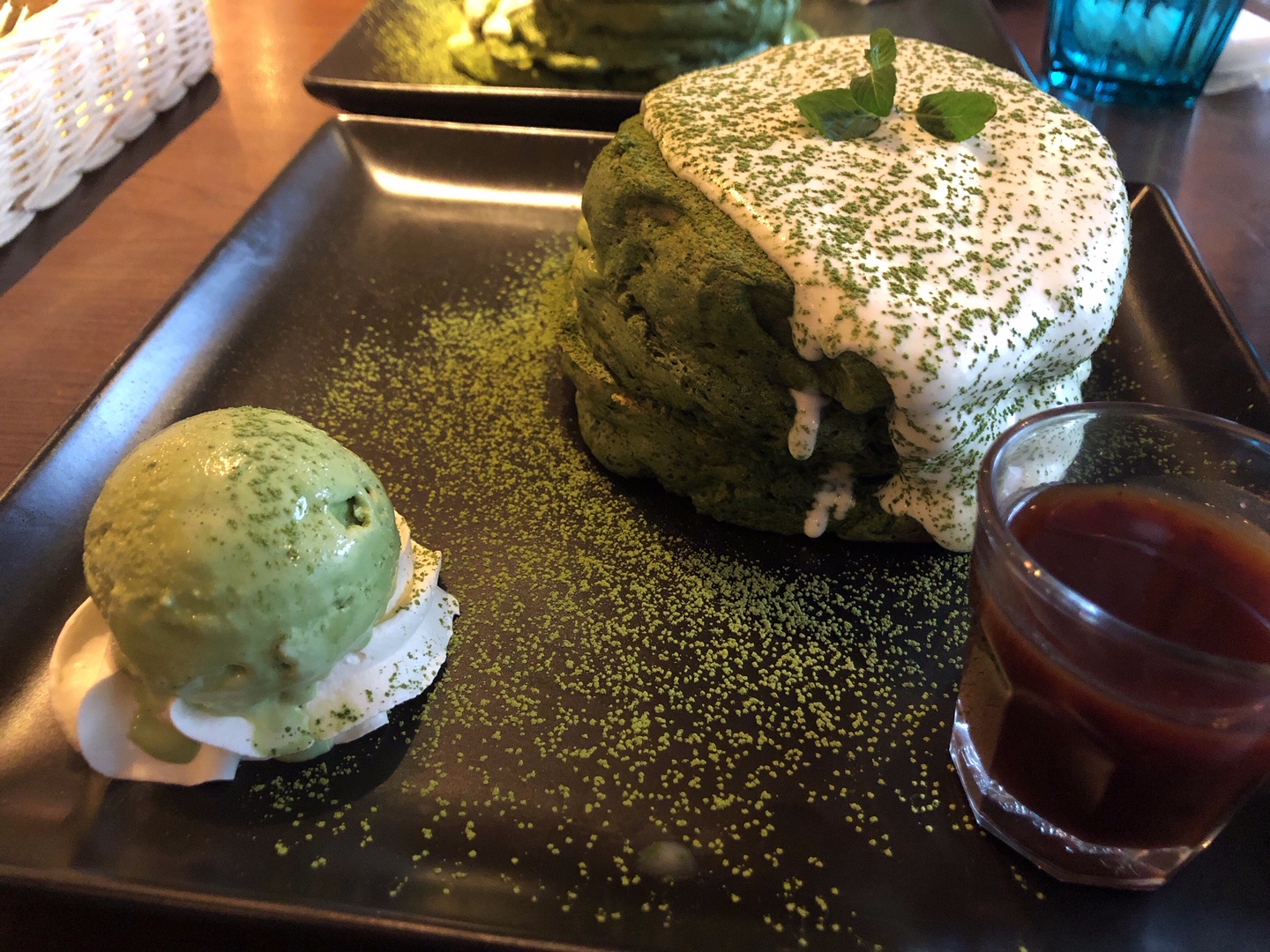 512 CAFE & GRILLの抹茶パンケーキ